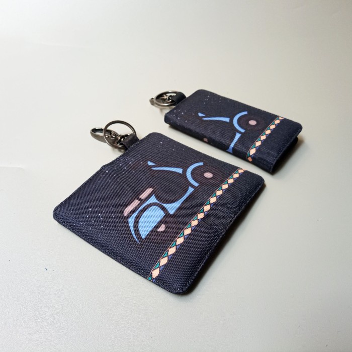 Kunci Pengaman Gantungan Kunci Motor Vespa Dompet Stnk Mobil - Wsgk096