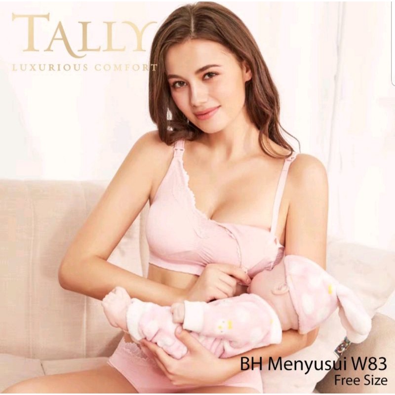 BRA TALLY W83 , bahan rajut halus