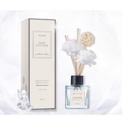 ⛄Cutezz_Ching1⛄Wardah REED DIFFUSER World Scent Edition 50ml