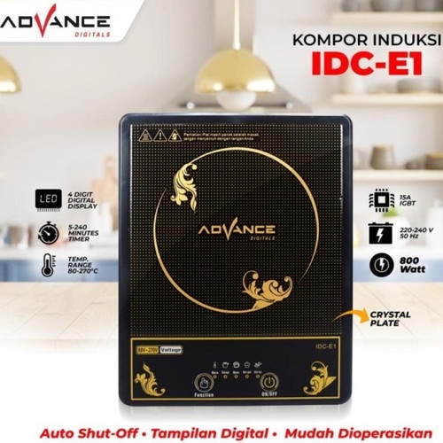 Kompor Induksi Induction Cooker IDC-300 / IDC-E1 ADVANCE Low Watt Listrik