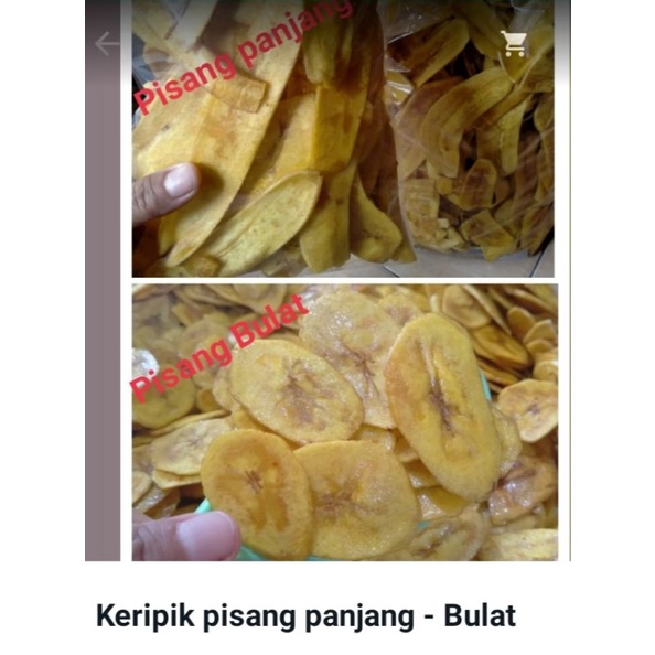 kripik pisang 250gr