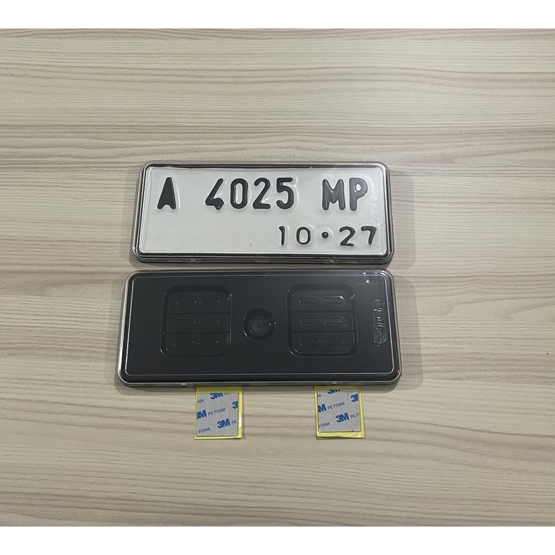 TEMPAT COVER PLAT NOMOR MOTOR EDGE SLIM BENING