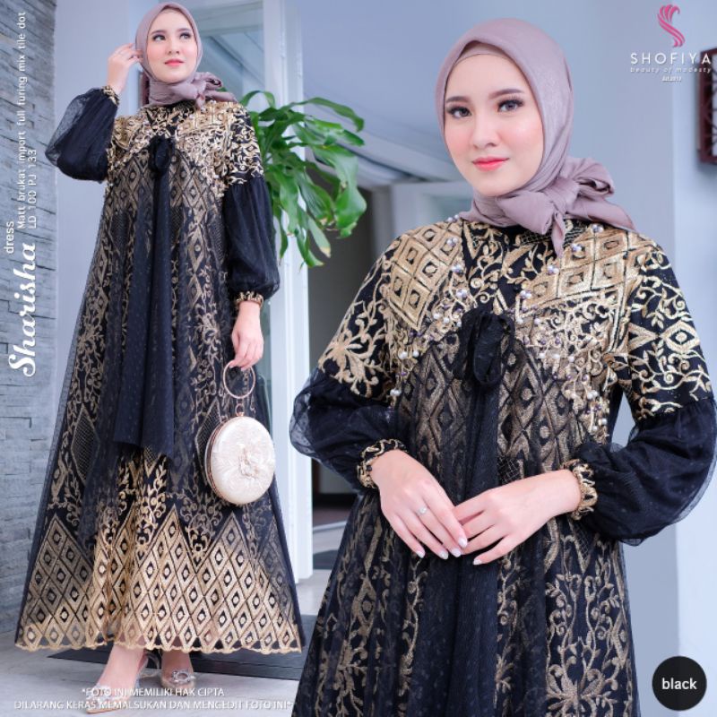 BROKAT HAIFA. RAANA,SHARISHA Maxi Dress Ori by Shofiya