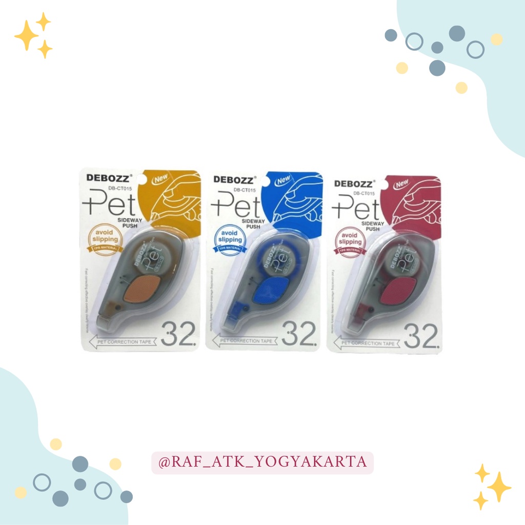 

TIPEX PITA / CORRECTION TAPE DEBOZZ CT-015