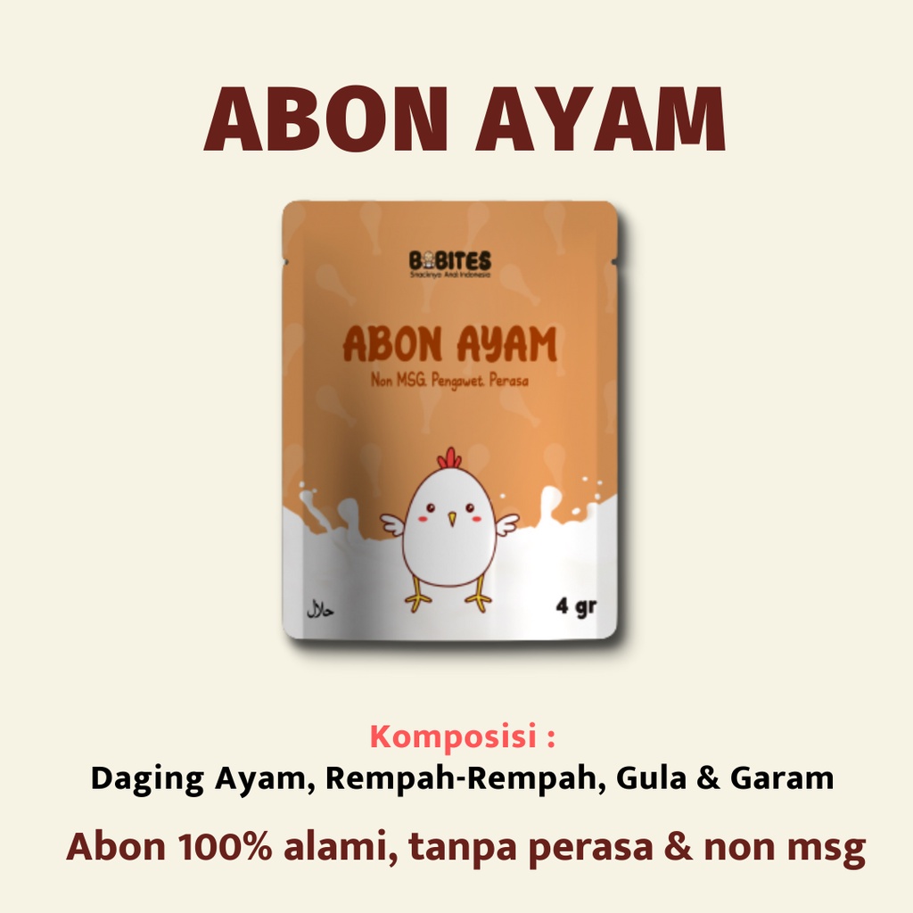 Yummybebi Abon MPASI Penambah Nafsu Makan Bayi Tanpa Campuran Kemasan Ekonomis Makanan Bayi Untuk Anak Bayi Penambah Berat Badan, BB Booster MPASI Bayi, Makanan Bayi Sehat