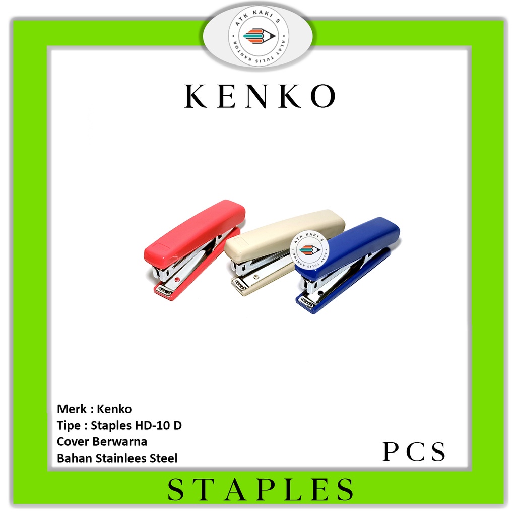 

KENKO - Alat Stapler - Staples HD-10D - Pcs