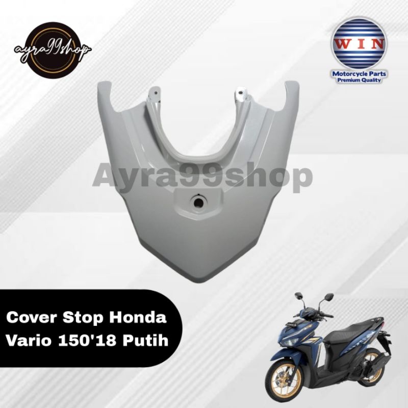 Cover Stoplamp Body Honda Vario 125/150 Body Atas Lampu Warna Putih All New Merk WIN