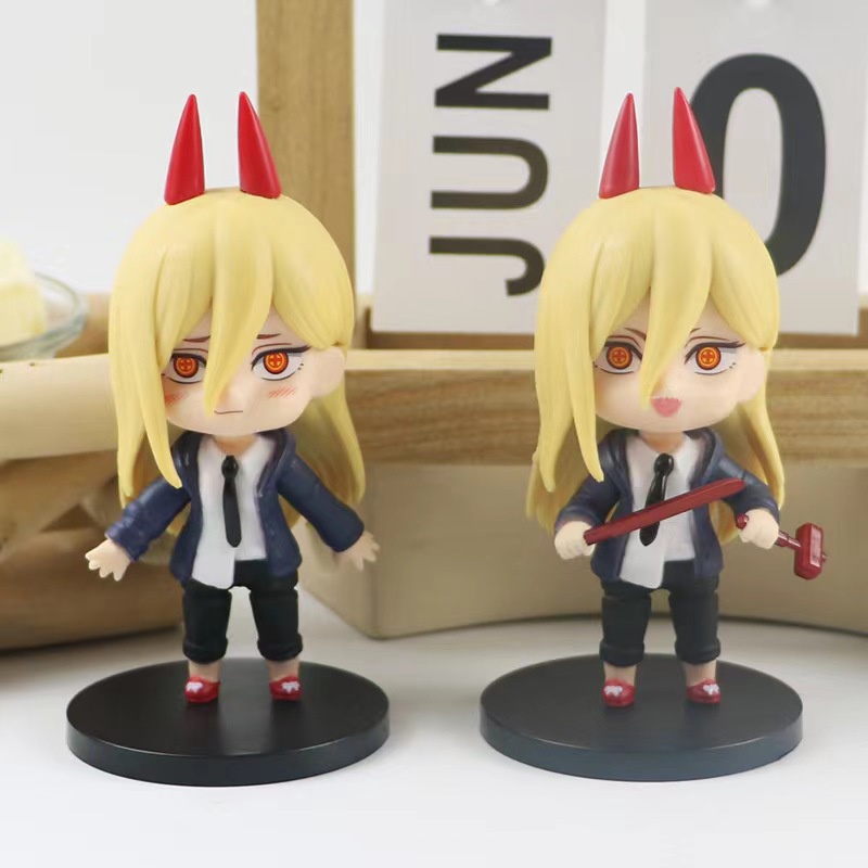 Mainan Action Figure Karakter Anime Demon Seven Bingwei Elektrik Sub Pochita Untuk Anak