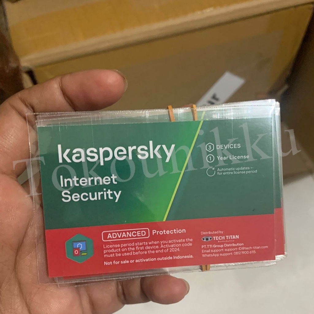 Jual Kaspersky Internet Security - KIS 3 PC 3 Users / 3 Device RESMI ...