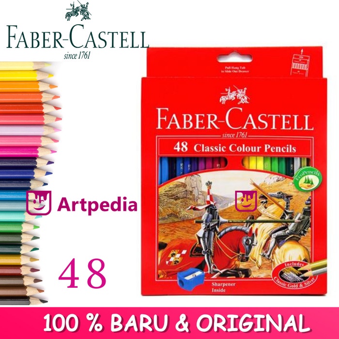 

Pensil Warna Faber-Castell Classic Isi 48