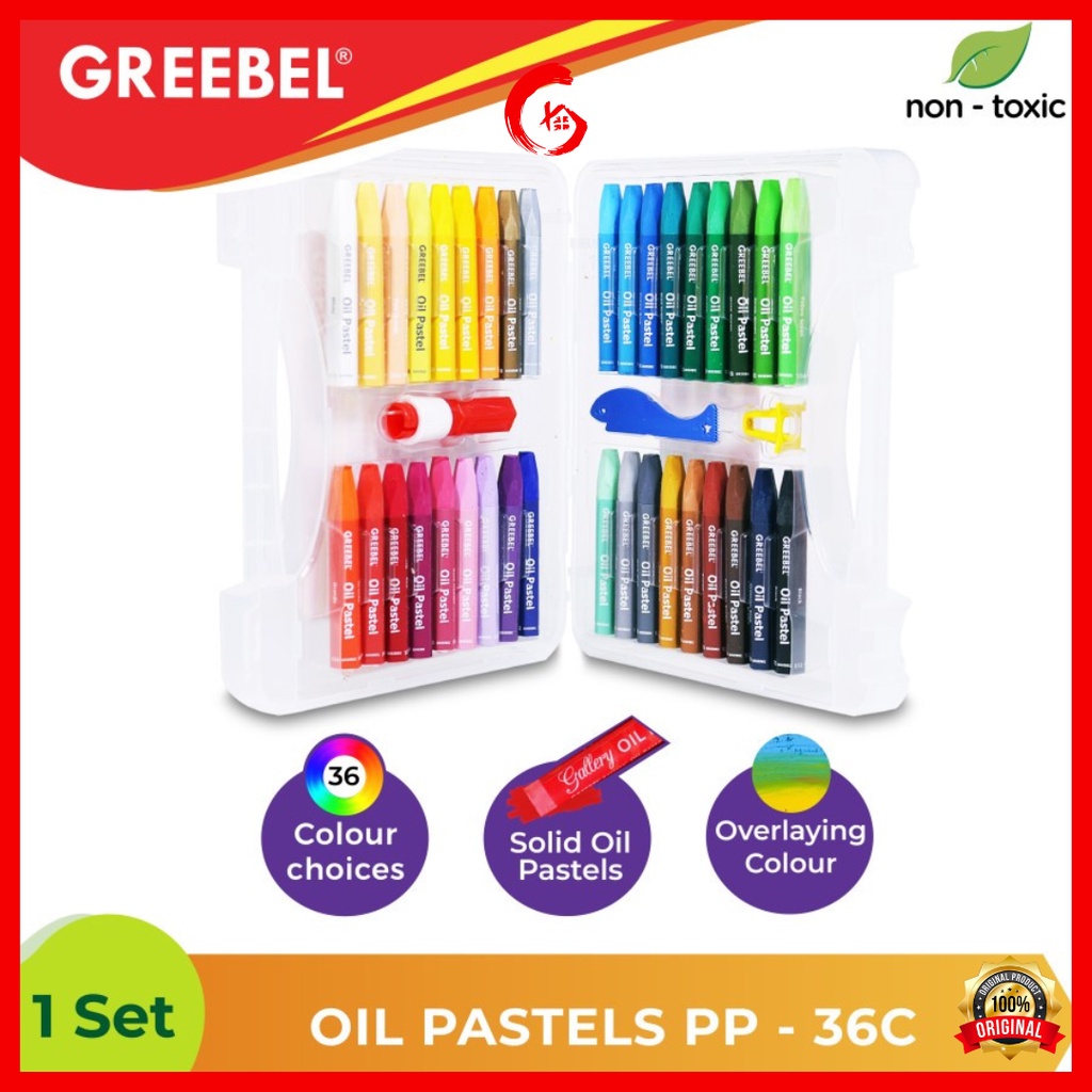

RK GREEBEL Oil Pastel / Krayon Set 36