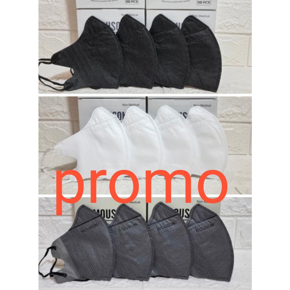 MASKER DUCKBILL ORLEE/ DMS/ FACEMASK/ JSP /MOUSON / Y&B CARE  ISI 50