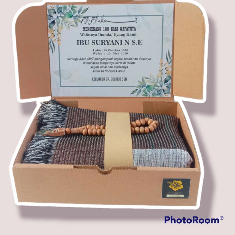 Sajadah Sovenir Sajadah Hampers Tahlilan Sovenir Pernikahan Sovenir oleh oleh Haji Souvenir Tahlilan