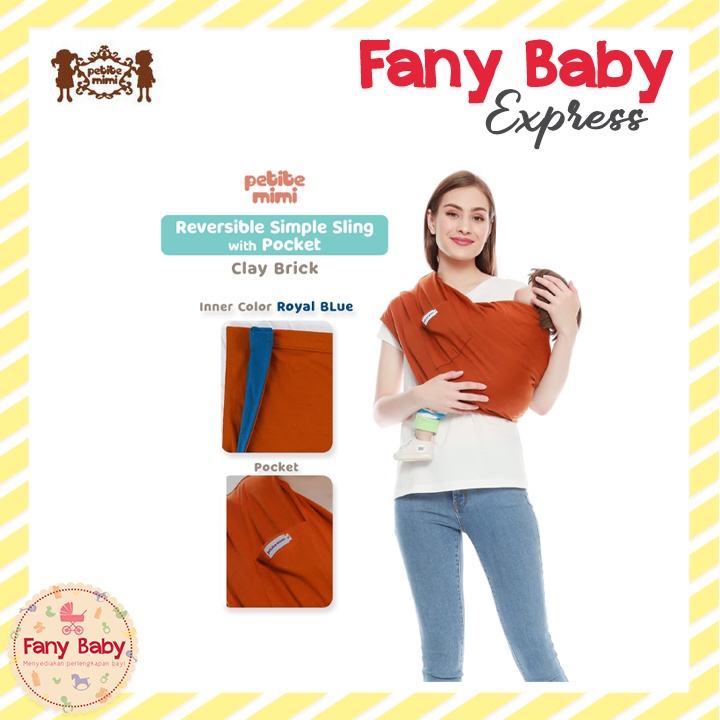 PETITE MIMI GENDONGAN KAOS POLOS / GEOS