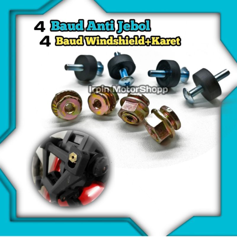 Baut Anti Jebol Dudukan Windshield ADV 160 ADV 150 NMAX
