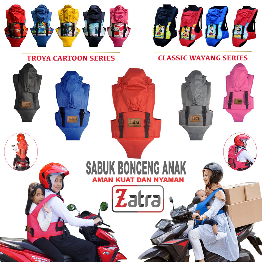 BUNDLING FOOTSTRAP SABUK BONCENG ANAK ZATRA