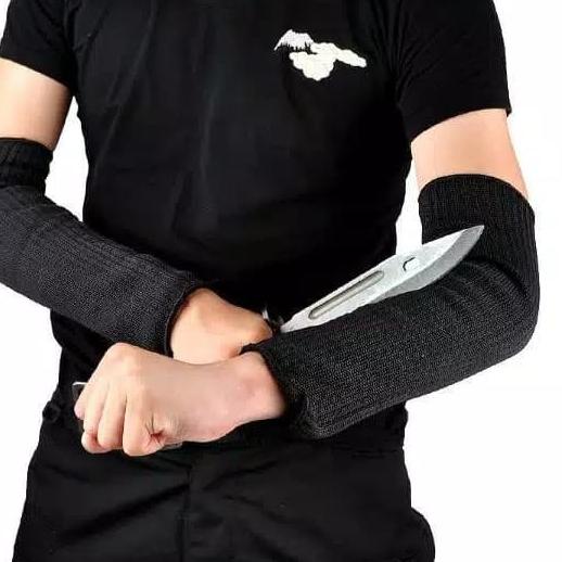 Sarung Tangan PANJANG Anti Begal Bacok Sobek Maling Alat JAGA DIRI