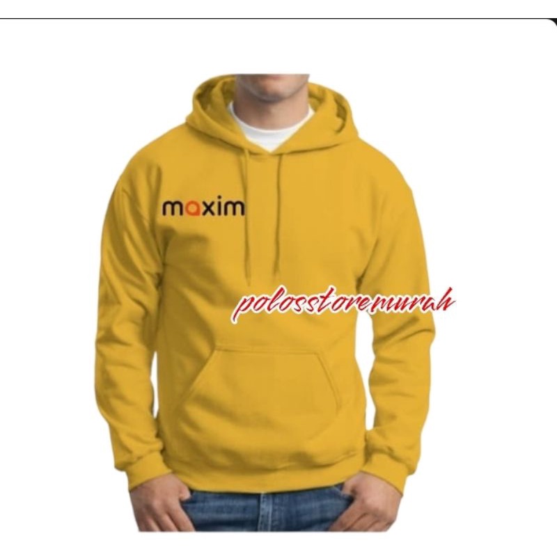 Jaket Hoodie JUMPER Sweater Distro MAXiM OJEK ONLiNE polos custom OJOL DRIVER