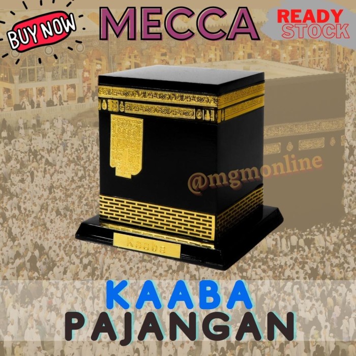 Souvenir mekkah kaaba 9cm Oleh2 negara tanah suci timur tengah