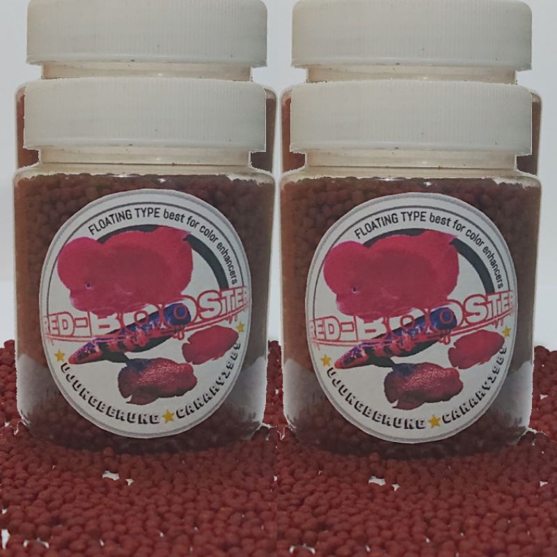 pelet ikan louhan red astaxanthin