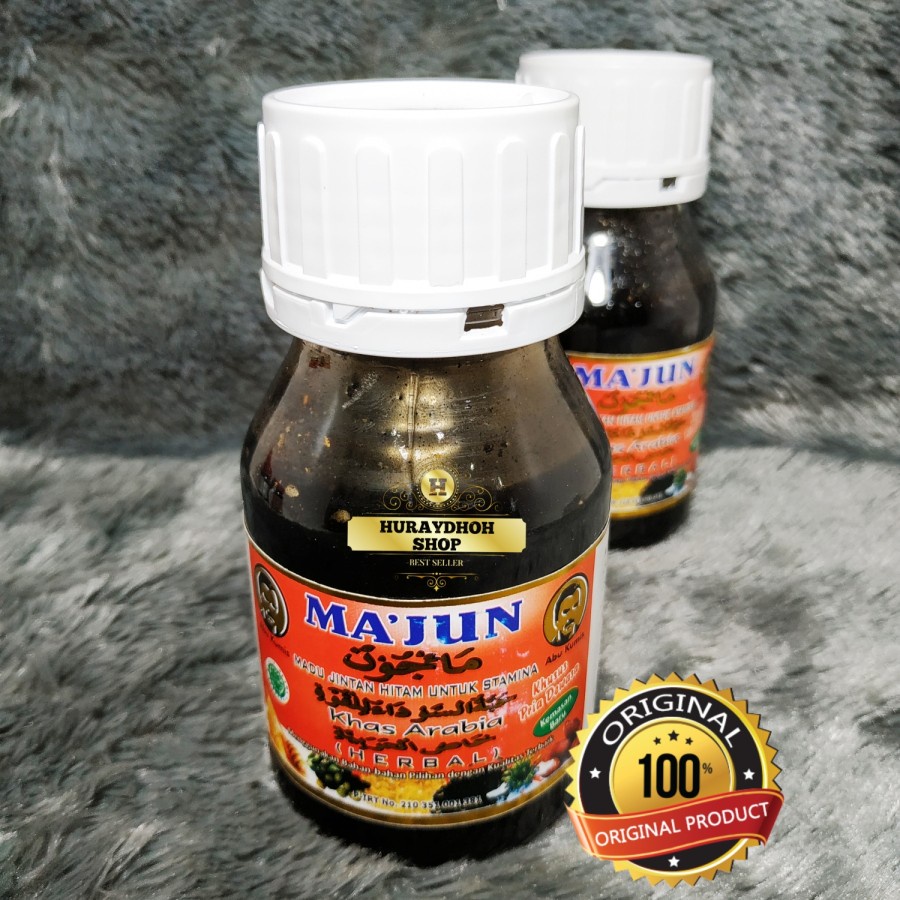 

Madu Majun Cap Abu Kumis Besar 350 grm Madu Jintan Hitam Untuk Stamina