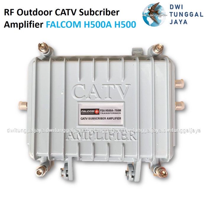 RF Outdoor CATV Subcriber Amplifier FALCOM H500A H500 RF Booster