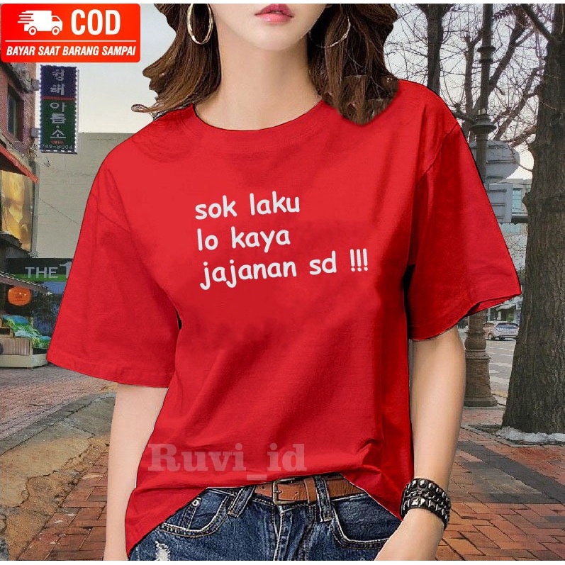 Ruvi_id-KAOS DISTRO / BELI 3 GRATIS HEADSET EXTRA BAS / KAOS WANITA / KAOS PRIA / KAOS REMAJA KATA-KATA KEKINIAN  / KAOS TERLARIS / ATASAN WANITA POPULER / KAOS OBLONG / BLUS / T-SHIRT / KAOS KOREAN STYLE / KAOS IMPORT / KAOS OVERSIZE / KAOS MURAH