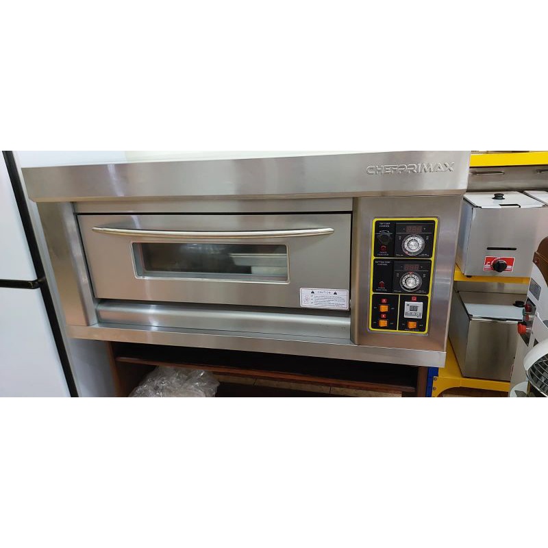 Oven 1 Deck 2 Tray Full Stainless