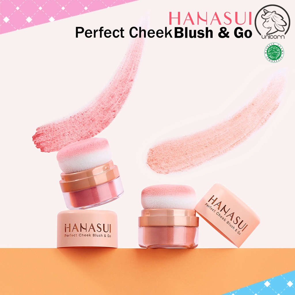 HANASUI Perfect Cheek Blush & Go | Blush On Hanasui