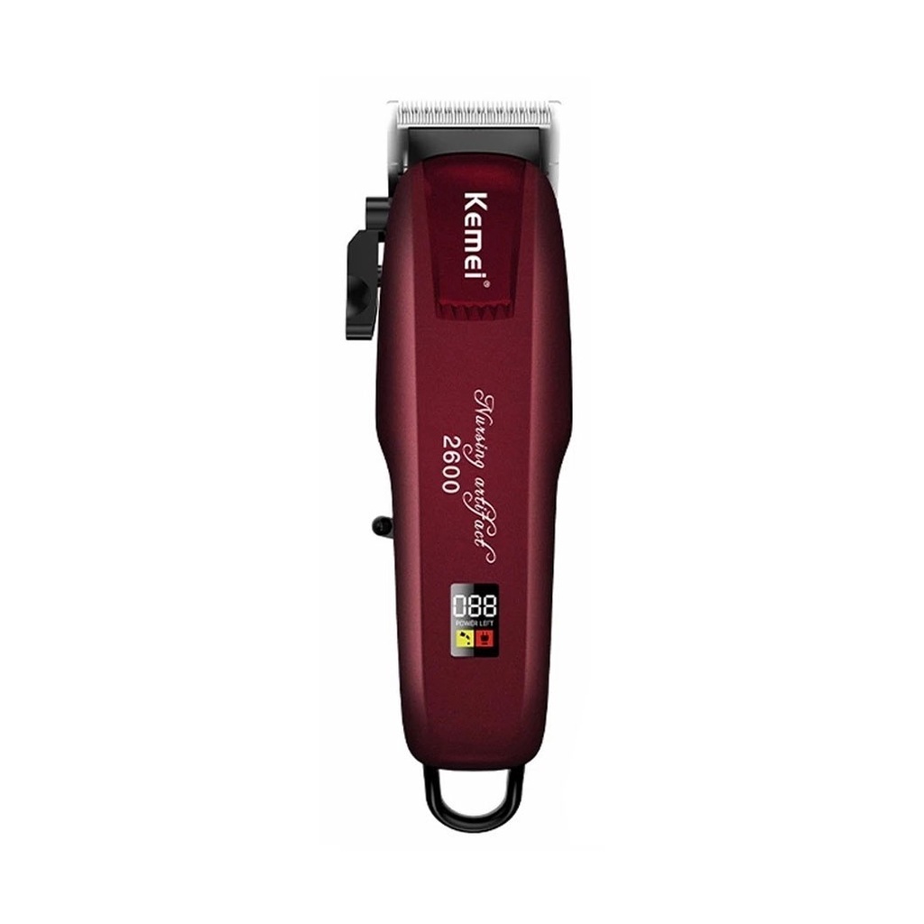 Beauty Jaya - Kemei KM-PG2600 Alat Cukur Rambut Hair Clipper Rechargeable Alat Cukur Hair Trimmer Clipper