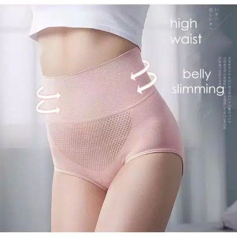 Korset High waist panty - Celana Dalam Wanita Import High Waist