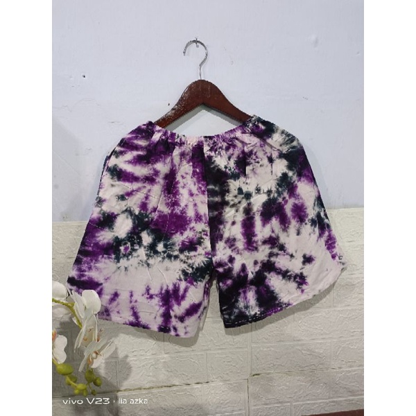 CELANA PENDEK BALI BAHAN RAYON WANITA/CELANA BALI RAYON/CELANA PENDEK TIEDIY