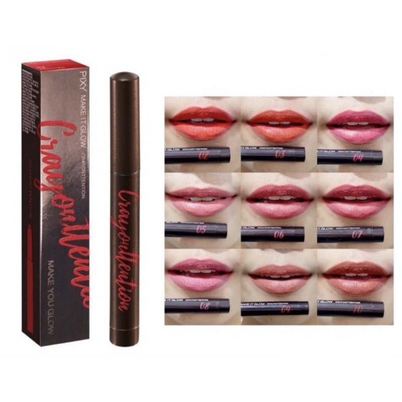 PIXY Make It Glow Crayonttention - Lip Crayon