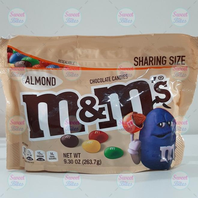 

BISA COD Coklat M&M's Almond Chocolate Candy New Packaging from USA - M&M /PERMEN LUNAK/PERMEN VIRAL/PERMEN MILO/PERMEN YUPI/PERMEN JADUL/PERMEN KARET