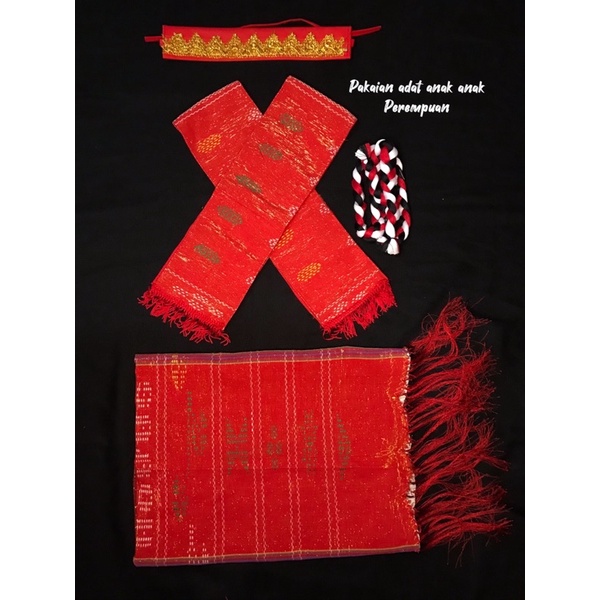 BAJU ADAT BATAK ANAK