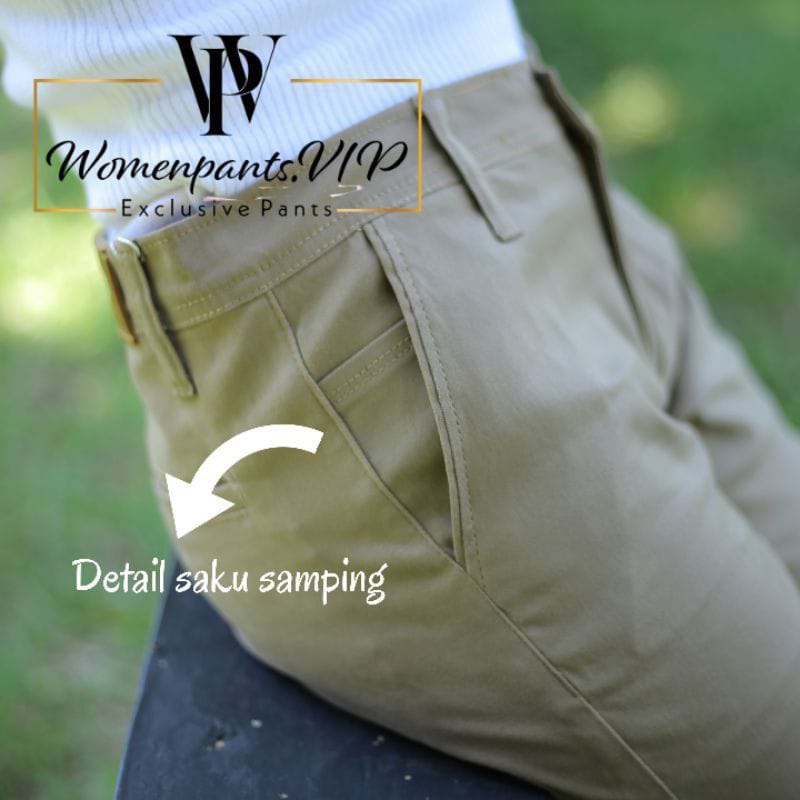 CHINO PANTS WANITA  CELANA CHINO WANITA SKINNY STREET BAHAN TEBAL MELAR CELANA KANTOR WANITA CELANA KERJA WANITA GREETNA