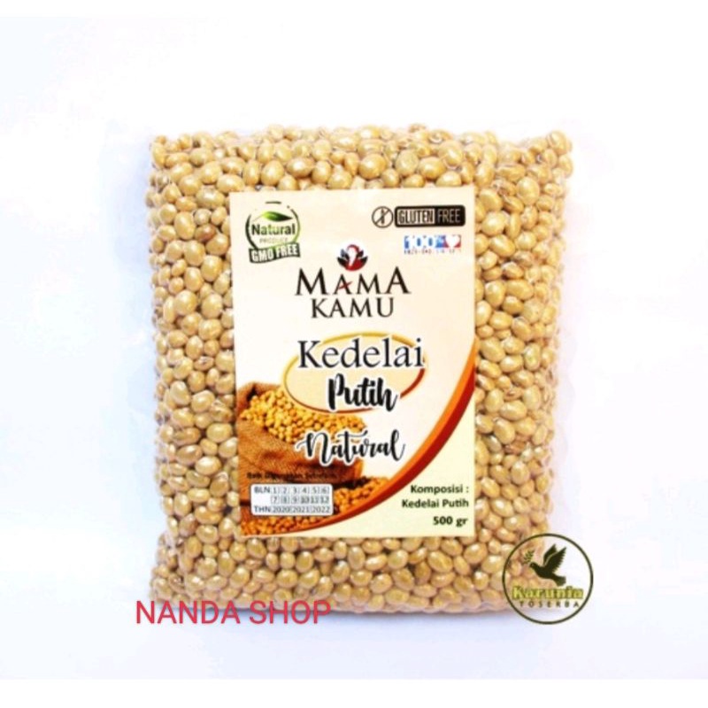 

MAMA KAMU kacang kedelai kuning organic 500gr