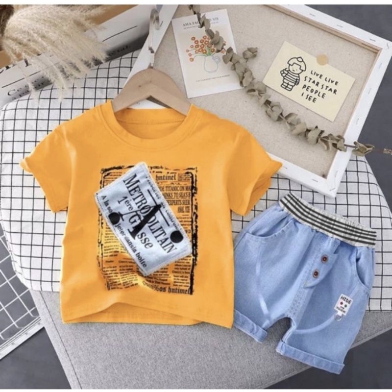setelan anak laki-laki/baju setelan anak 1-5 tahun