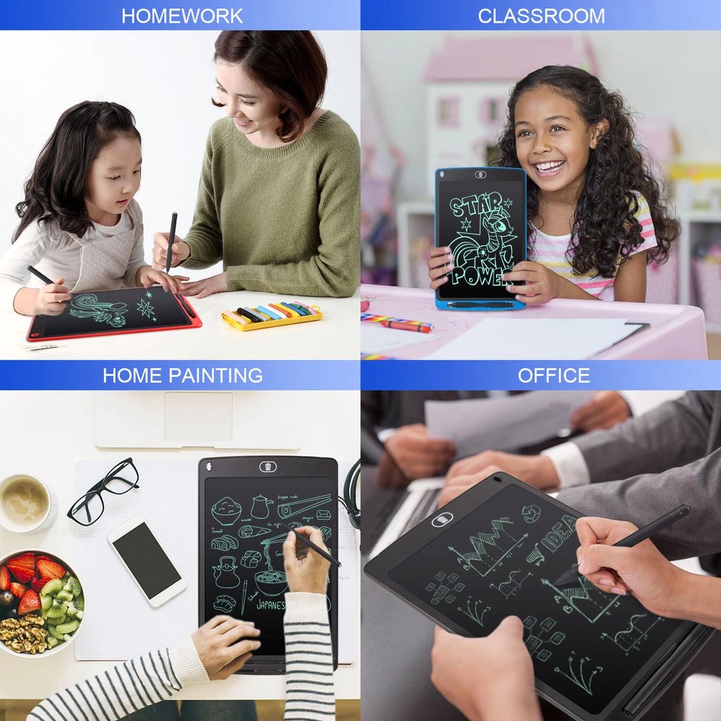 PAPAN LCD WRITING TABLET 8.5 INCH  PAPAN TULIS ANAK DIGITAL ANAK SEKOLAH