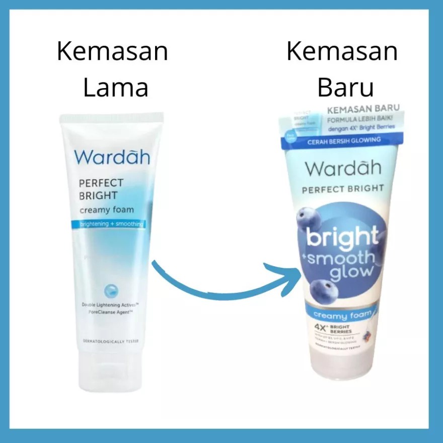 WARDAH PERFECT BRIGHT CREAMY FOAM 50 ML / 100 ML @MJ