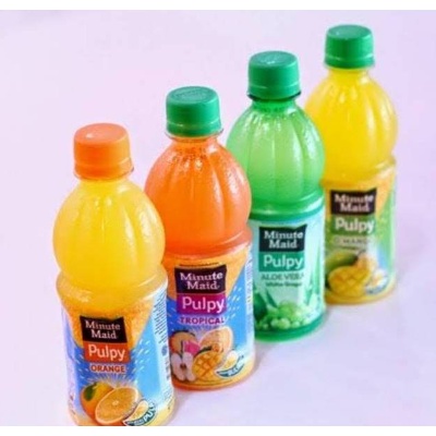 Pulpy Orange 300 Ml Botol Plastik