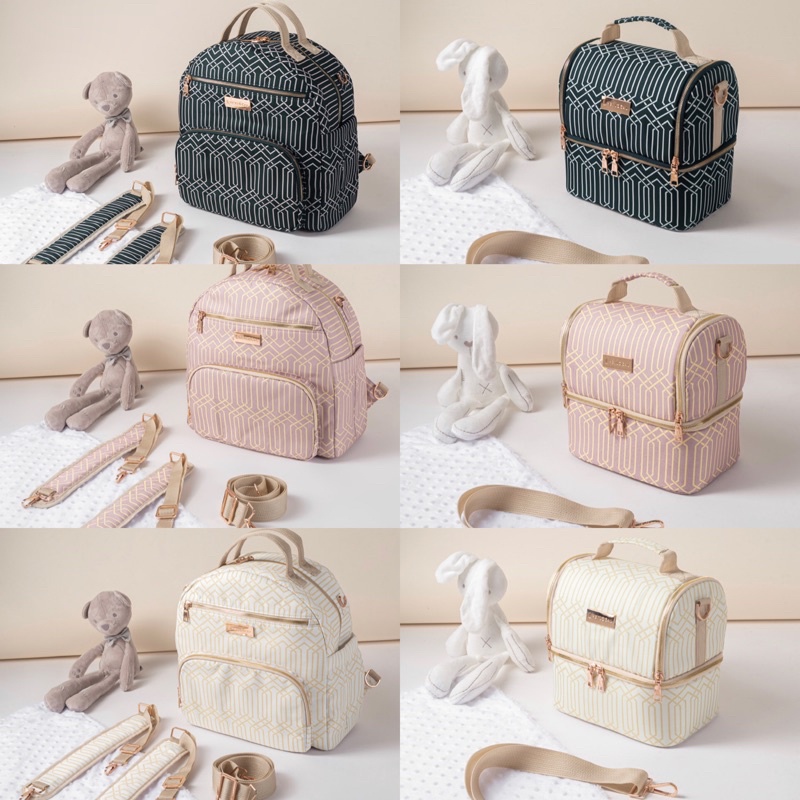 Heylocal Mom Diaper BAG & Milk Coller Bag by Heylocal