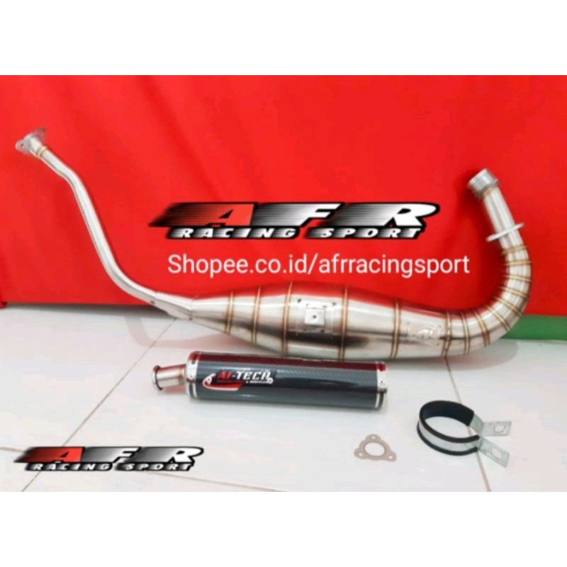 Knalpot Ninja R RR SS Stainless Karbon Cobra Stinger 28