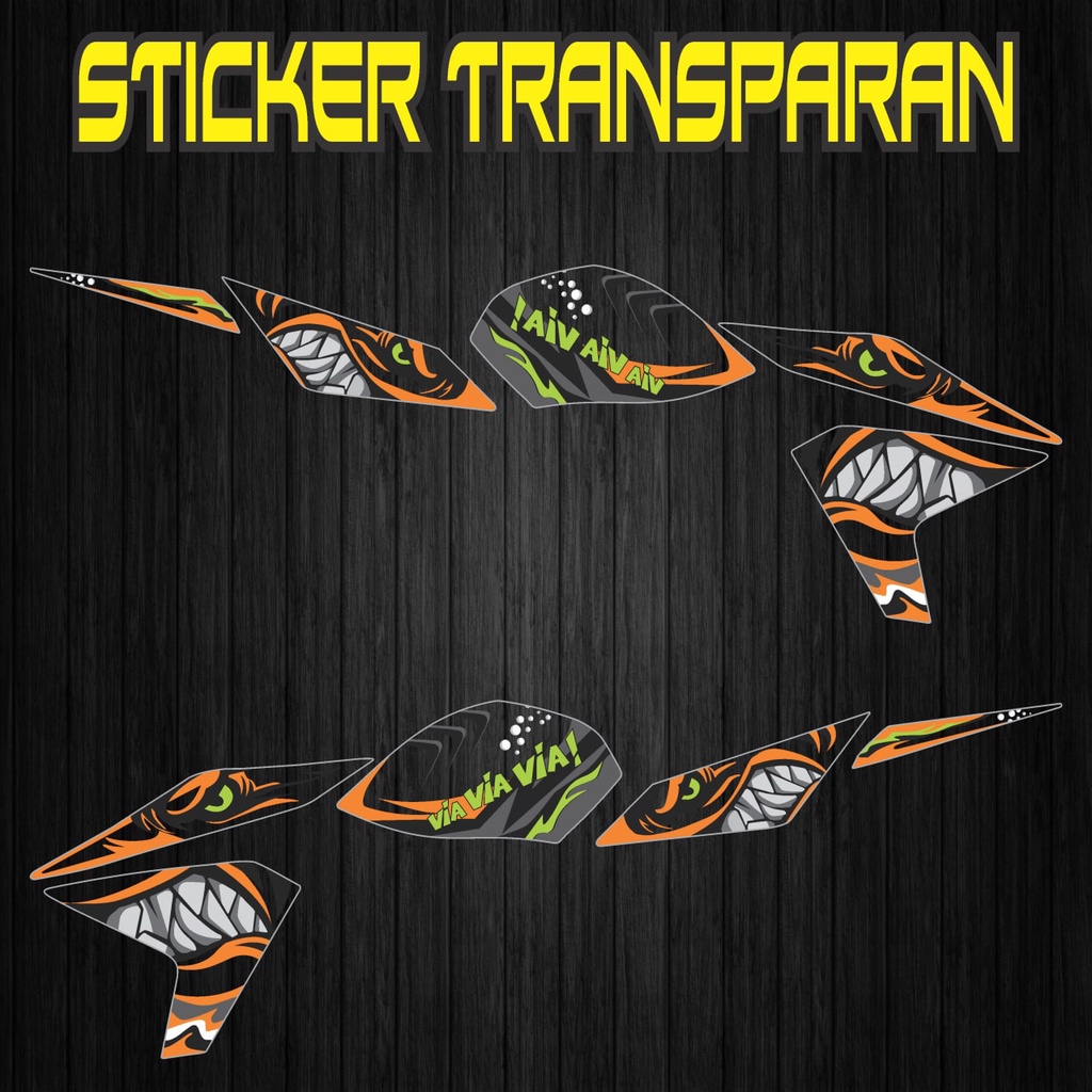 STICKER STRIPING DECAL STRIPING VIXION NVL VIXION 2013 ,2014 STRIPING VIXION TRANSPARAN ,STRIPING VI