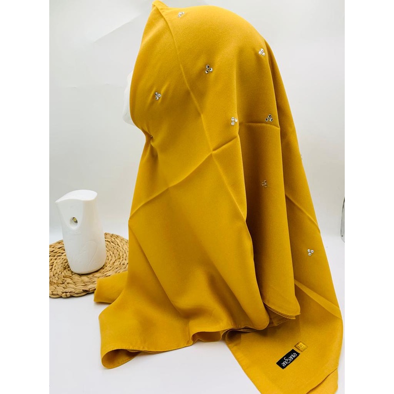 HIJAB SEGI EMPAT SHINAR GLAMOUR PAYET SWAROVSKI
