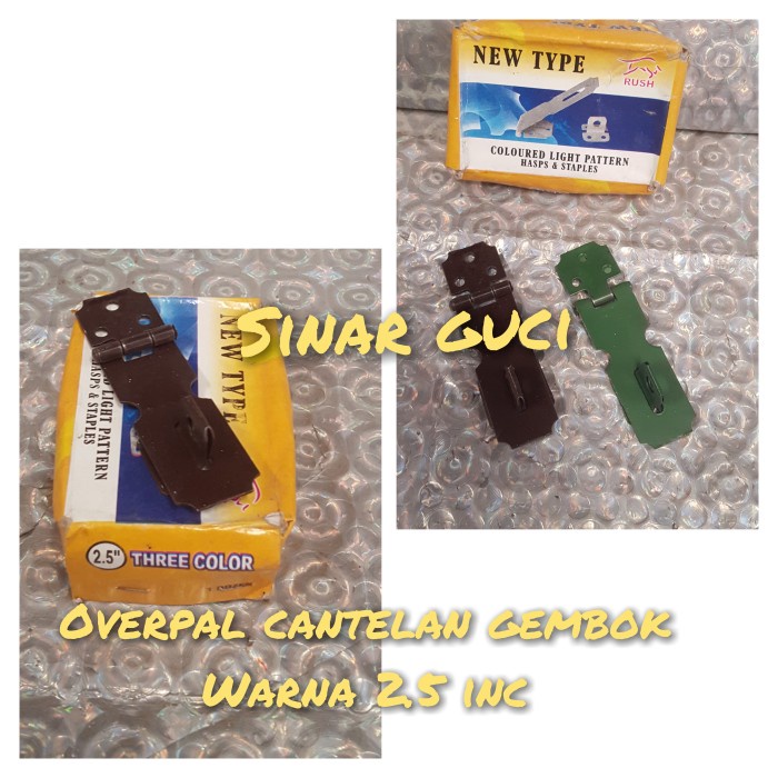 ~@~@~@~@] Overpal Cantelan Gembok 2.5 inc Merk Rush