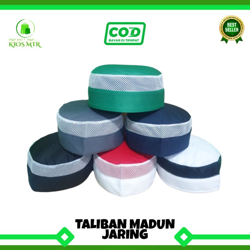 Peci Kopiah Haji TALIBAN JARING AC Murah