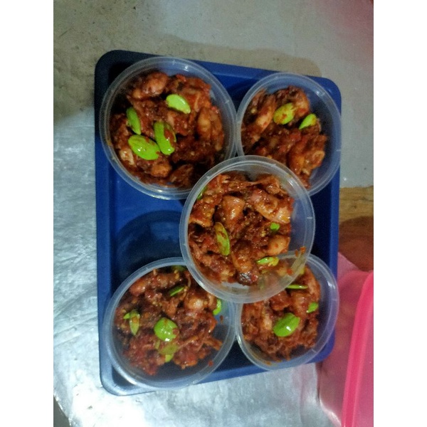 

sambal cumi asin homemade