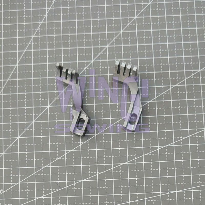 H1258 D1206 SIRUBA F007 4x4 4.8MM Gigi Mesin Jahit Overdeck Kam