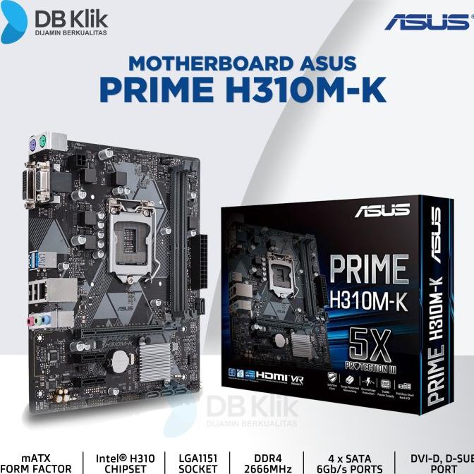 Motherboard Asus Prime H310M-K